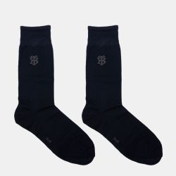 Paire de chaussette en fil d'ecosse uni 12955 t39/46 Homme BILL TORNADE