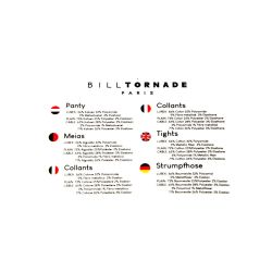 Paire de chaussette fantaisie 11118 t39/46 Homme BILL TORNADE