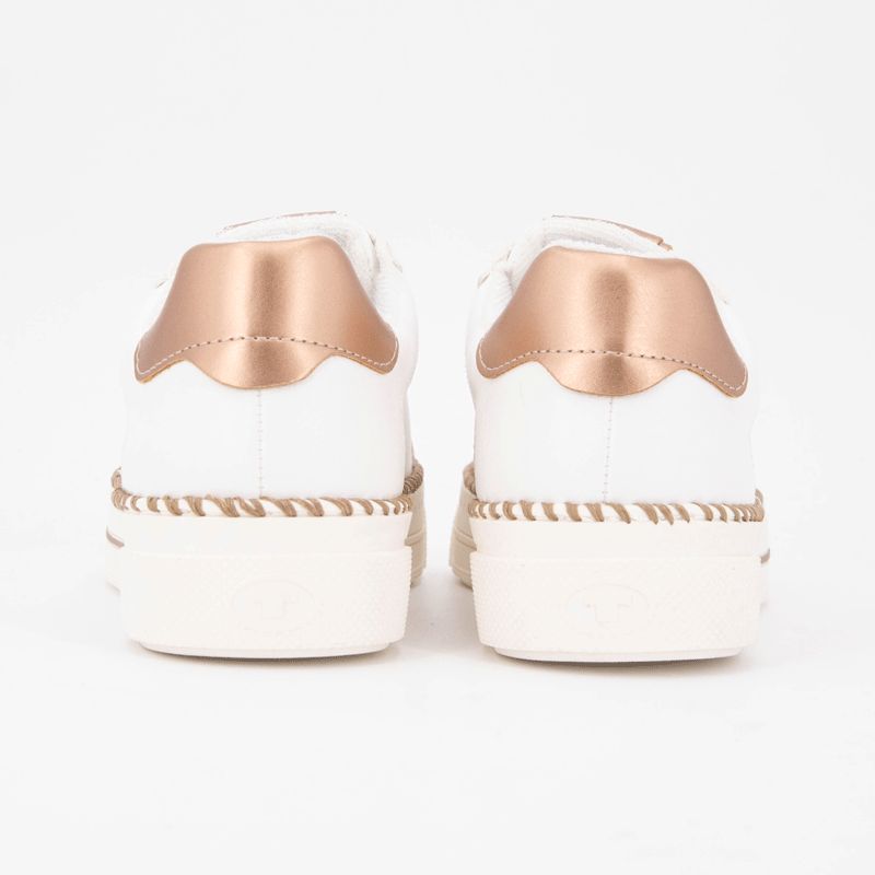 Basket white nude 9590360004 t36/41 Femme TOM TAILOR