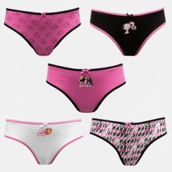Lot de 5 culottes 4/10 ans Enfant BARBIE