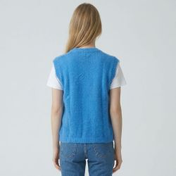 Gilet bleu marvia-m232511m2f Femme LA PETITE ETOILE