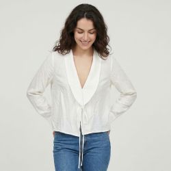 Blouse blanc bea-b102511r0a Femme LA PETITE ETOILE