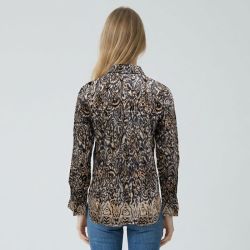 Chemisier bicolor clea-c102512l6a Femme LA PETITE ETOILE