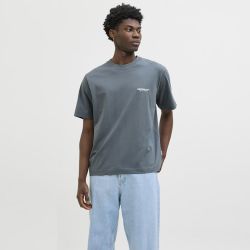 Tee shirt jwhislington stormy weather 12297329 4502 Homme JACK & JONES