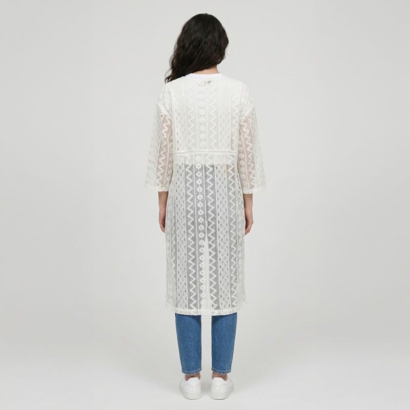 Veste kimono ecru vianne-v122513c0f Femme LA PETITE ETOILE