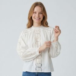 Blouse ecru betty-b102511c0a Femme LA PETITE ETOILE