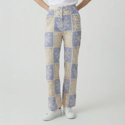 Pantalon patchwork posie-p102514c0s Femme LA PETITE ETOILE