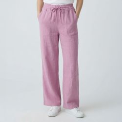 Pantalon rose palmy-p102513c0a Femme LA PETITE ETOILE
