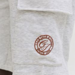 Short white melange jpstgordon 12290090 4479 Homme JACK & JONES
