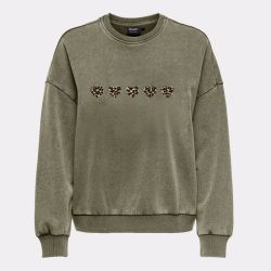 Sweat black onlember 15366411 4498 Femme ONLY