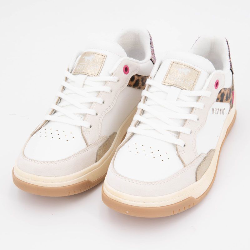 Basket cream multi 26m0022300 t36/41 Femme MUSTANG