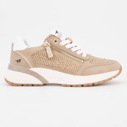Basket beige 26m05320113641 t36/41 Femme MUSTANG