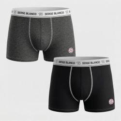Lot de 2 boxer coton ser/1/bcx2/class1b Homme SERGE BLANCO