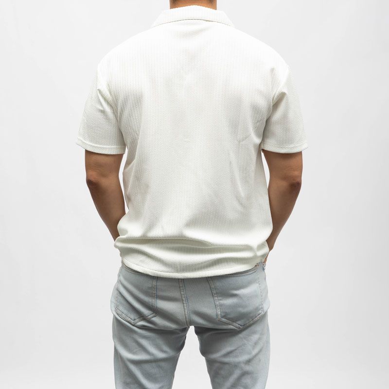 Chemise mc en maille hendrix Femme KAPORAL