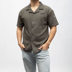 Chemise mc en maille hendrix Femme KAPORAL