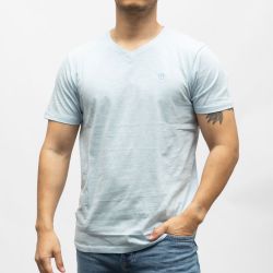 Tee shirt slub col v bill tornade 24193 Homme BILL TORNADE