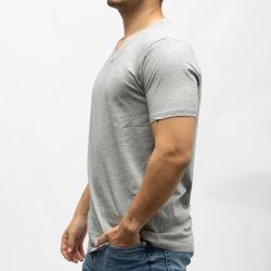 Tee shirt slub col v bill tornade 24193 Homme BILL TORNADE