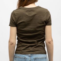 Tee shirt slub col v bill tornade 29235 Femme BILL TORNADE