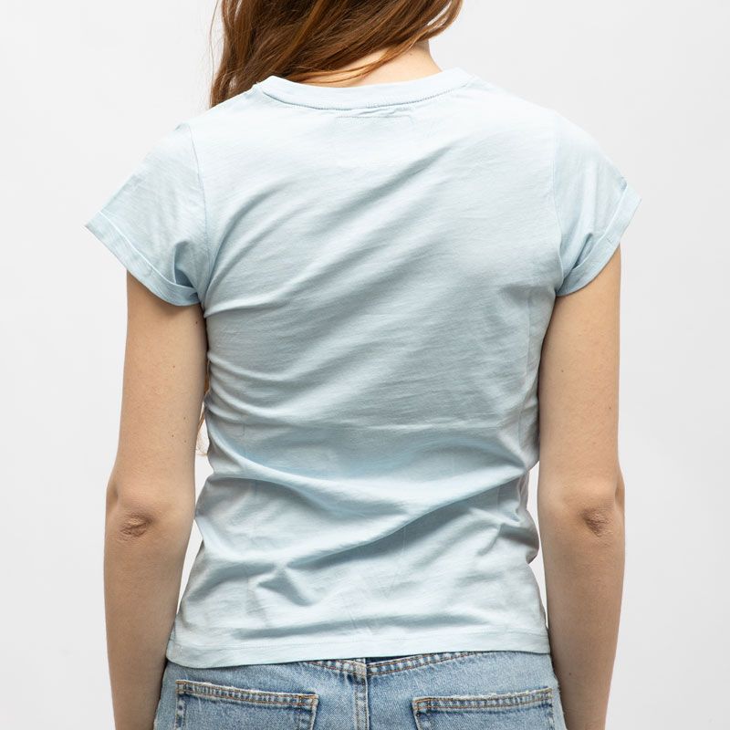 Tee shirt slub col rond bill tornade 29228 Femme BILL TORNADE