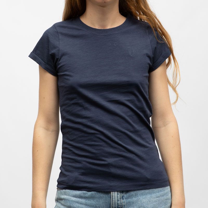 Tee shirt slub col rond bill tornade 29228 Femme BILL TORNADE