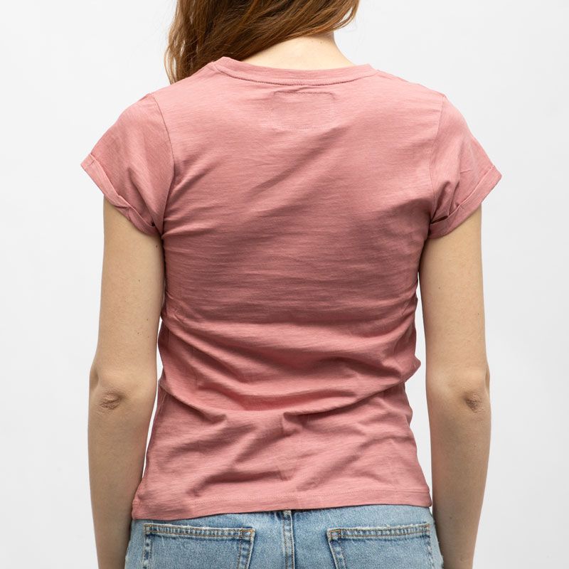 Tee shirt slub col rond bill tornade 29228 Femme BILL TORNADE