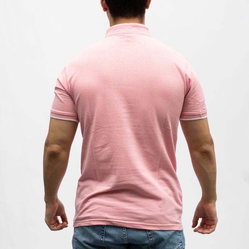 Polo mc lt pink prime Homme PANAME BROTHERS