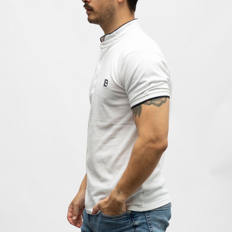 Polo mc lt pink prime Homme PANAME BROTHERS