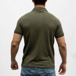 Polo mc lt kaki pierre Homme PANAME BROTHERS