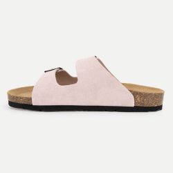 Mule spritzer pink oban suede pls80009 Femme PEPE JEANS