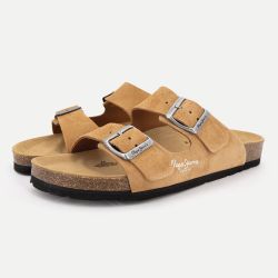 Mule spritzer pink oban suede pls80009 Femme PEPE JEANS