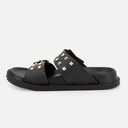 Mule chalk white ocean studs pls700005 Femme PEPE JEANS