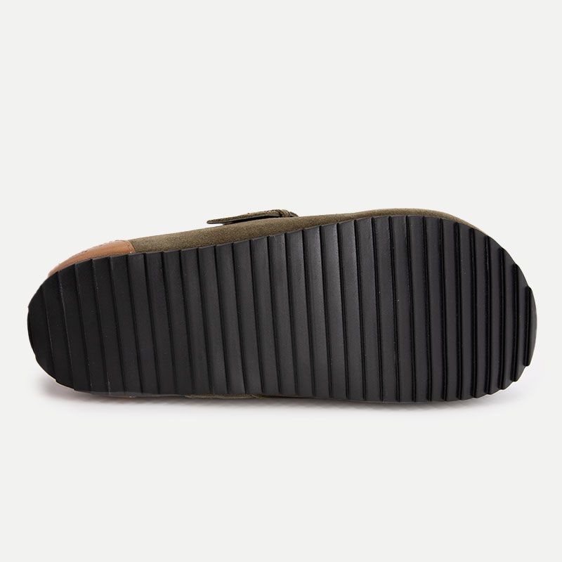 Mules sabots corby confort effet daimHomme PEPE JEANS