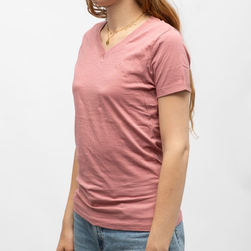 Tee shirt slub col v bill tornade 29235 Femme BILL TORNADE