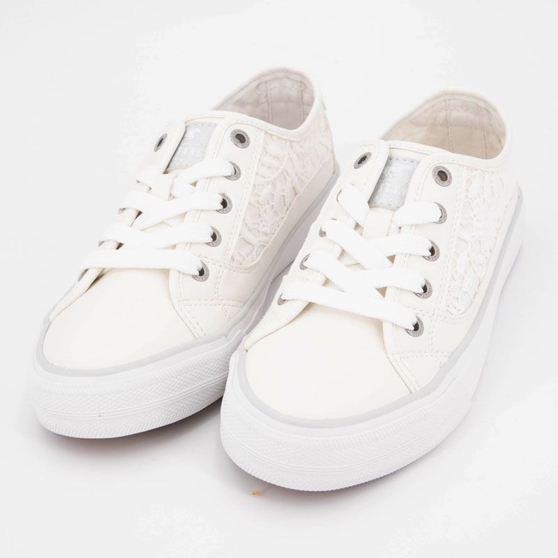 Basket white 26m0222009 t36/41 Femme MUSTANG