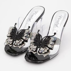 Mule noir mira07 t35/41 Femme LAURA VITA