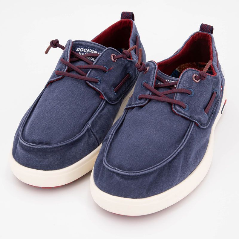 Chaussure bateau toile 660 navy 58tr001 790 t40/45 Homme DOCKERS BY GERLI