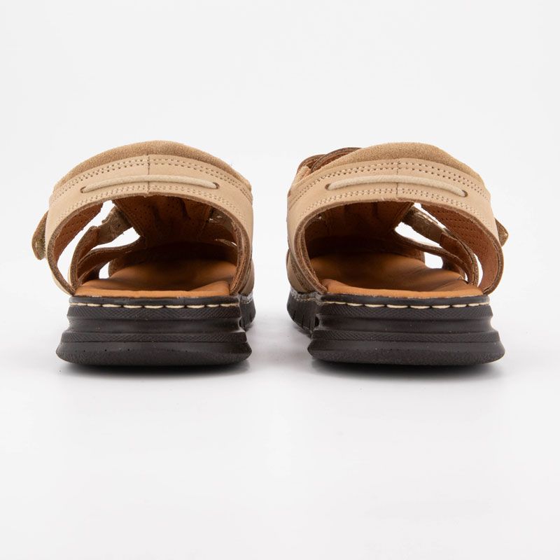 Spartiates en cuir avec boucle Homme ORLAND