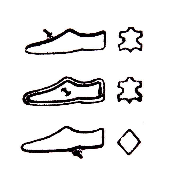 Spartiates en cuir avec boucle Homme ORLAND