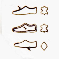 Chaussures cuir lisse de bateau à lacets Homme ORLAND