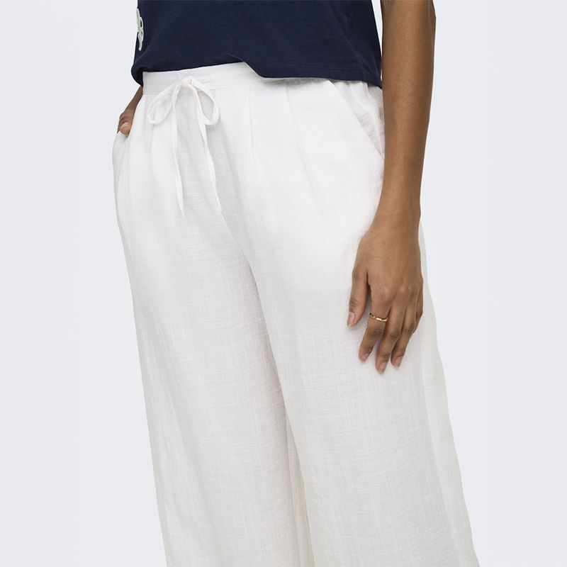 Pantalon bright white onlita 15370273 4539 Femme ONLY