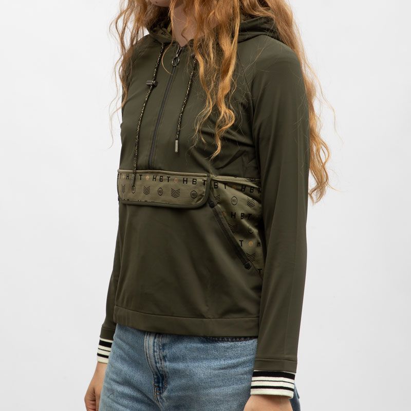 Sweat sinbad 1/2 zip hb2ewe03 Femme HBT