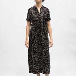 Robe black dana vmeasy joy 10297365 4540 Femme VERO MODA