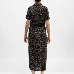 Robe black dana vmeasy joy 10297365 4540 Femme VERO MODA