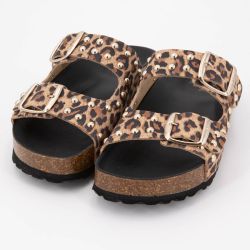 Mule suede leopardo 6497p/801 t36/41 Femme I AM