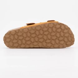 Mules semelle épaisse beige avec clous gold Femme I AM