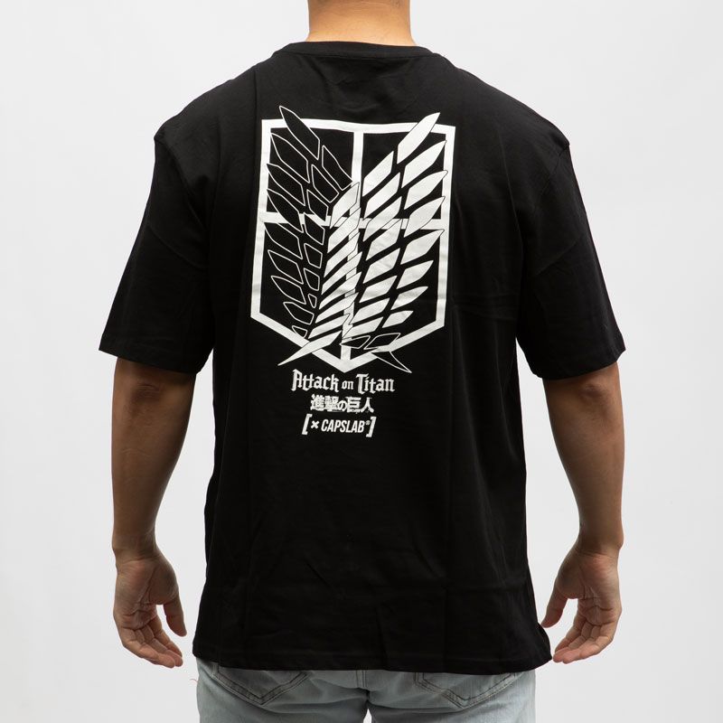 Tee shirt attack des titans capslab cl/aot1/1/tr/emb1 Homme ATTACK DES TITANS