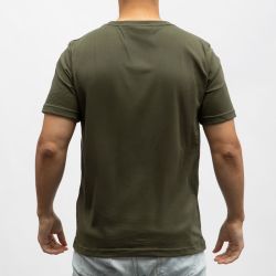 T-shirt logo brodé coton col ras de cou Homme TOMMY HILFIGER