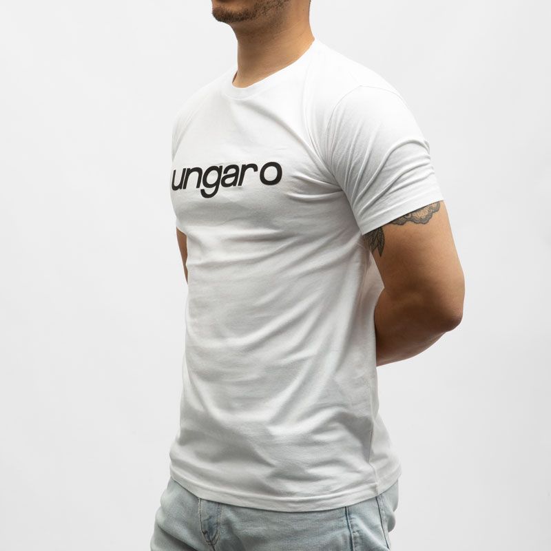 Tee shirt logo gomme ungaro 20645 Homme UNGARO