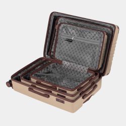 VALISE CHAMPAGNE ALPHA 70 CM PC13556-3CHA