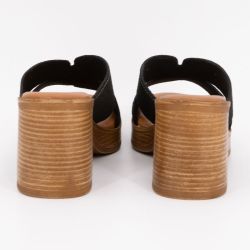 Mule compensee serraje negro 78539 t36/41 Femme CARLA TORTOSA